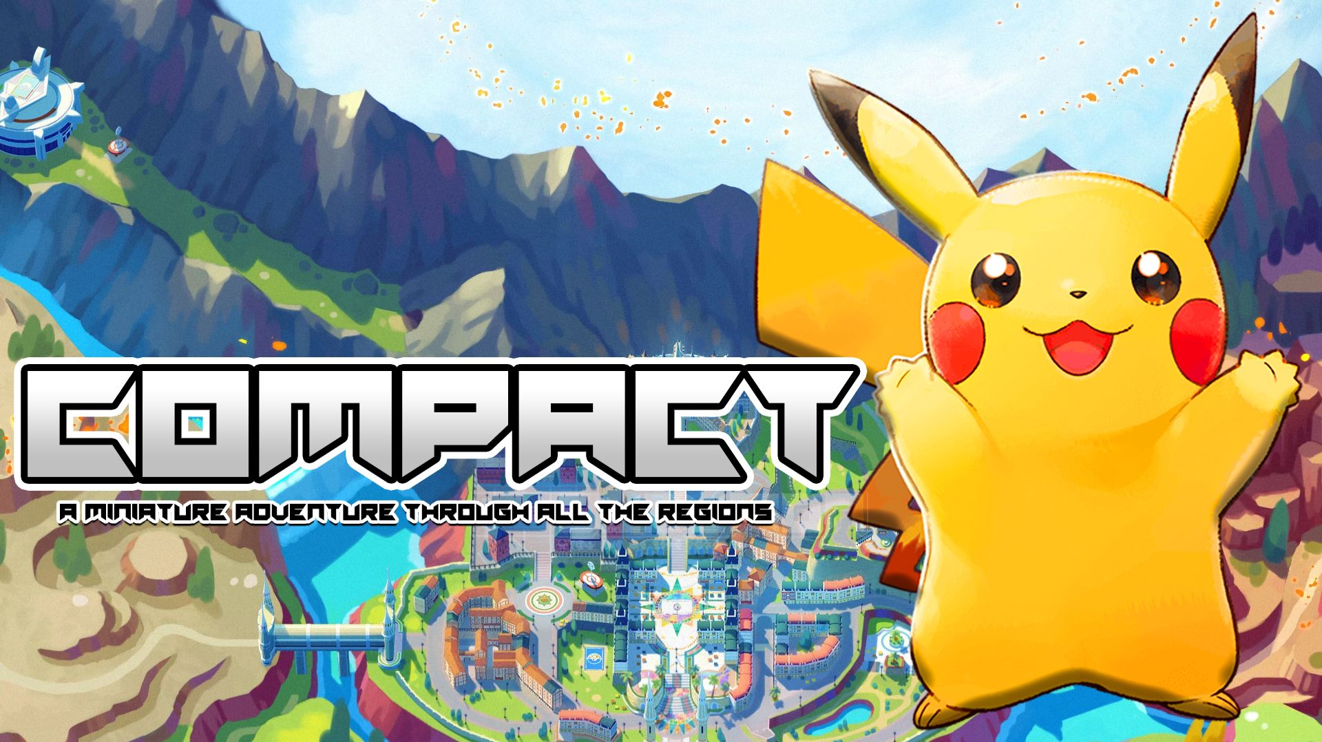Pokemon Compact — фанатская игра, миниатюрное приключение по всем регионам мира покемонов.