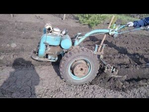 ЧУДО МОТОБЛОК МТЗ-05! ПОСАДКА КАРТОШКИ 2023 С ПОМОЩЬЮ МОТОБЛОКА!