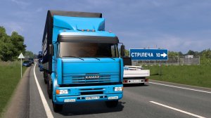 507 / ЕTS2 1.57 / KAMAZ 6460 / Из Орла в Мариуполь / Русская сборка.