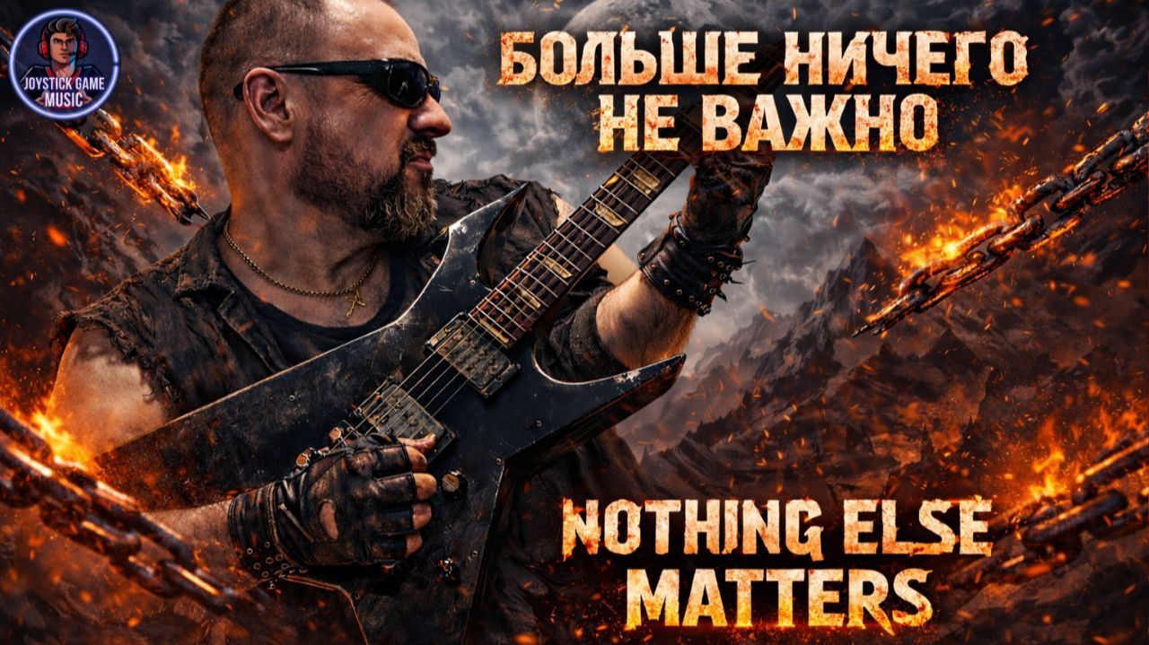 Nothing Else Matters Больше ничего не важно-ЖЁСТКАЯ ГИТАРНАЯ МУЗЫКИ НА JOYSTICKGAME MUSIC смотреть онлайн