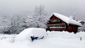 Снегопад в Клостерсе