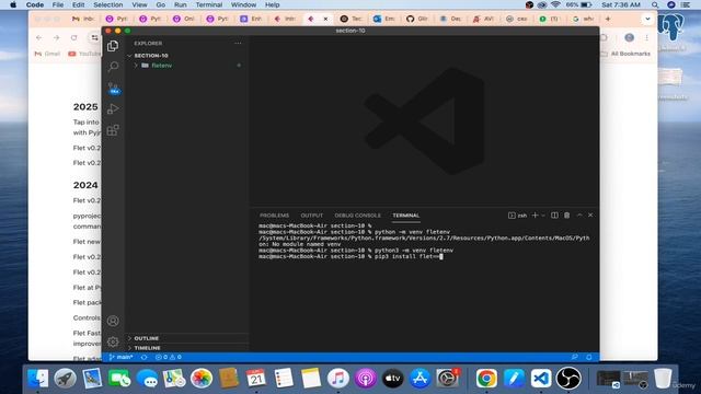 2 -Building your first flet app смотреть онлайн