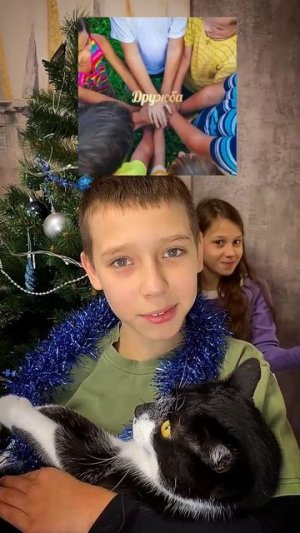 Новогодний прогноз от кота Жука 😁 #юмор #рождество2026 #прикол #новыйгод #дети #кот #котики