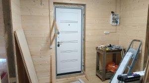 Установка железной двери