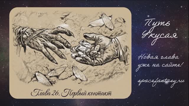 Иллюстрированная фэнтези повесть Путь Укусая - Глава 26 - Первый контакт смотреть онлайн