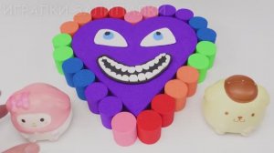 ЛЕПИМ СЕРДЕЧКО ИЗ КИНЕТИЧЕСКОГО ПЕСКА ВИДЕОЛЕПКА ВИДЕО МУЛЬТИКИ ДЛЯ ДЕТЕЙ КАНАЛ ИГРАЛКИ-ЗАЛИПАЛКИ