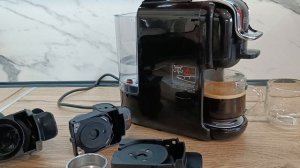 Обзор кофемашины HiBREW H2B с переходниками под капсулалы,