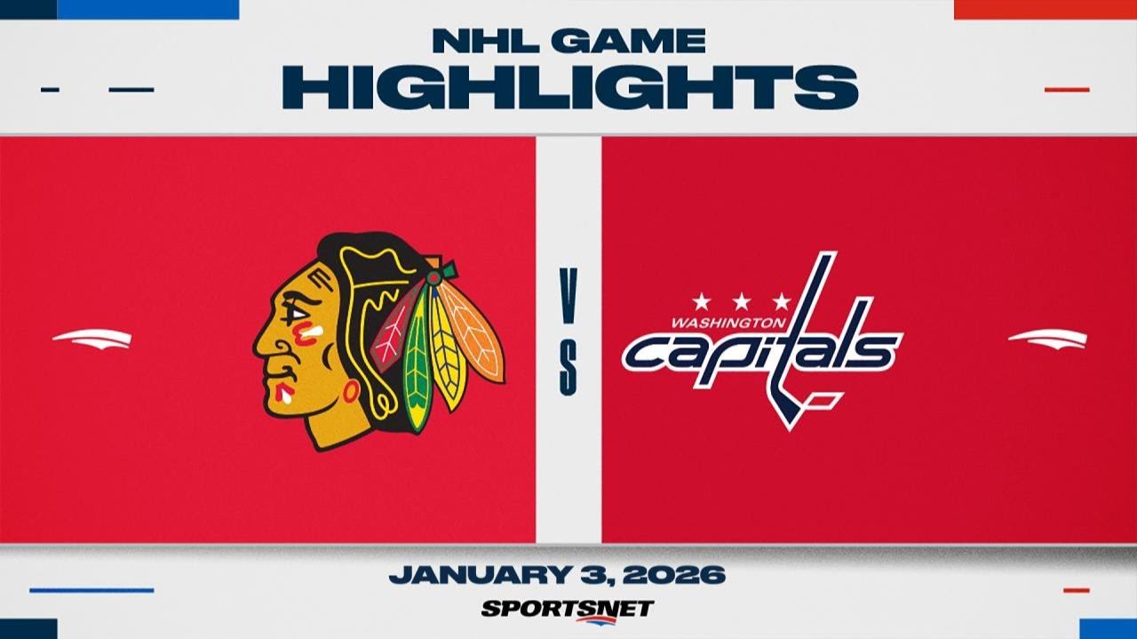 04.01.2026 | ОБЗОР МАТЧА | Вашингтон Кэпиталз - Чикаго Блэкхоукс | Highlights