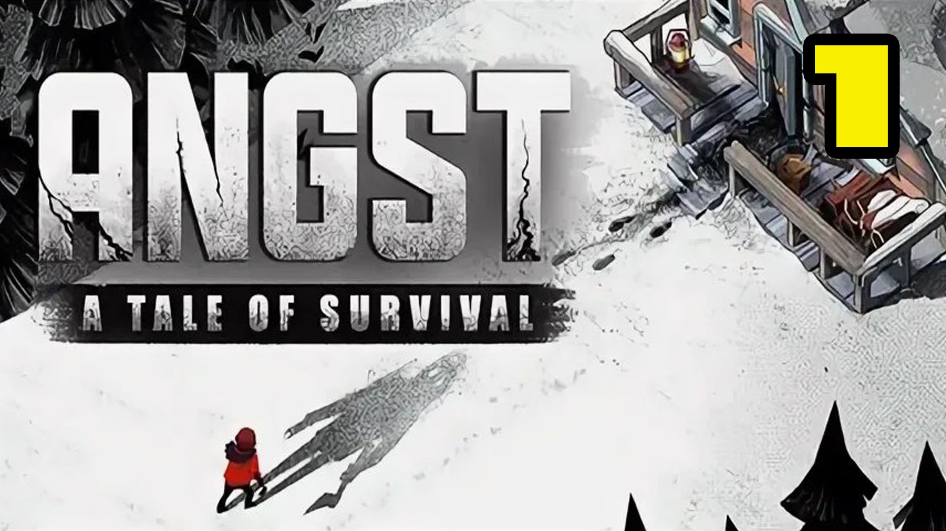 ANGST: A TALE OF SURVIVAL #1 ВЫЖИВАЛКА В ЗИМНЕМ ЛЕСУ 😁 смотреть онлайн