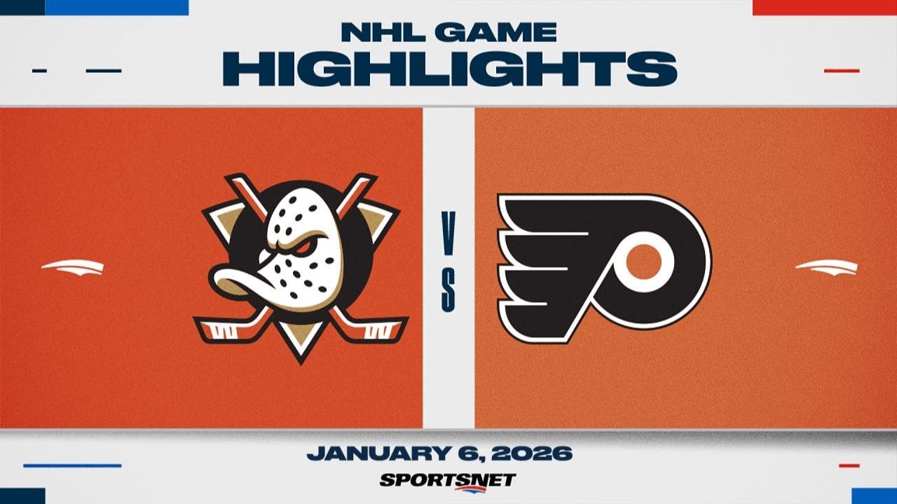 07.01.2026 | ОБЗОР МАТЧА | Филадельфия Флайерз - Анахайм Дакс | Highlights смотреть онлайн