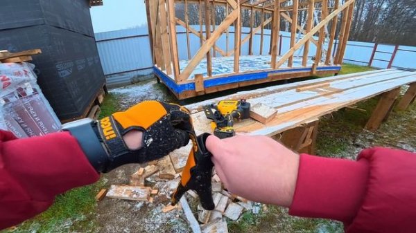 Подготовка крыши к мембране ч.21