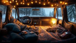 🔥 РОЖДЕСТВЕНСКИЙ ДЖАЗ В УЮТНОЙ МАШИНЕ 🎵 ЗИМНЯЯ МУЗЫКА ДЛЯ ДУШИ 🎵 УСПОКАИВАЮЩАЯ МУЗЫКА ДЛЯ СНА