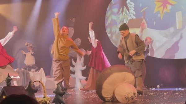 Арбат Дом Актера Морозко детская елка 2026. Обзор Дома Актера Яблочкиной на Арбате. Миф Морозко.