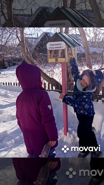 Экологическая акция _Покормите птиц зимой!_ смотреть онлайн