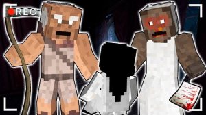 СЕКРЕТ ГРЕННИ (GRANNY) И ГРЕНДПА (GRANDPA). ПРЯТКИ С ДЕДОМ [ЧАСТЬ 4] - СТРАШИЛКИ МАЙНКРАФТ | Линч