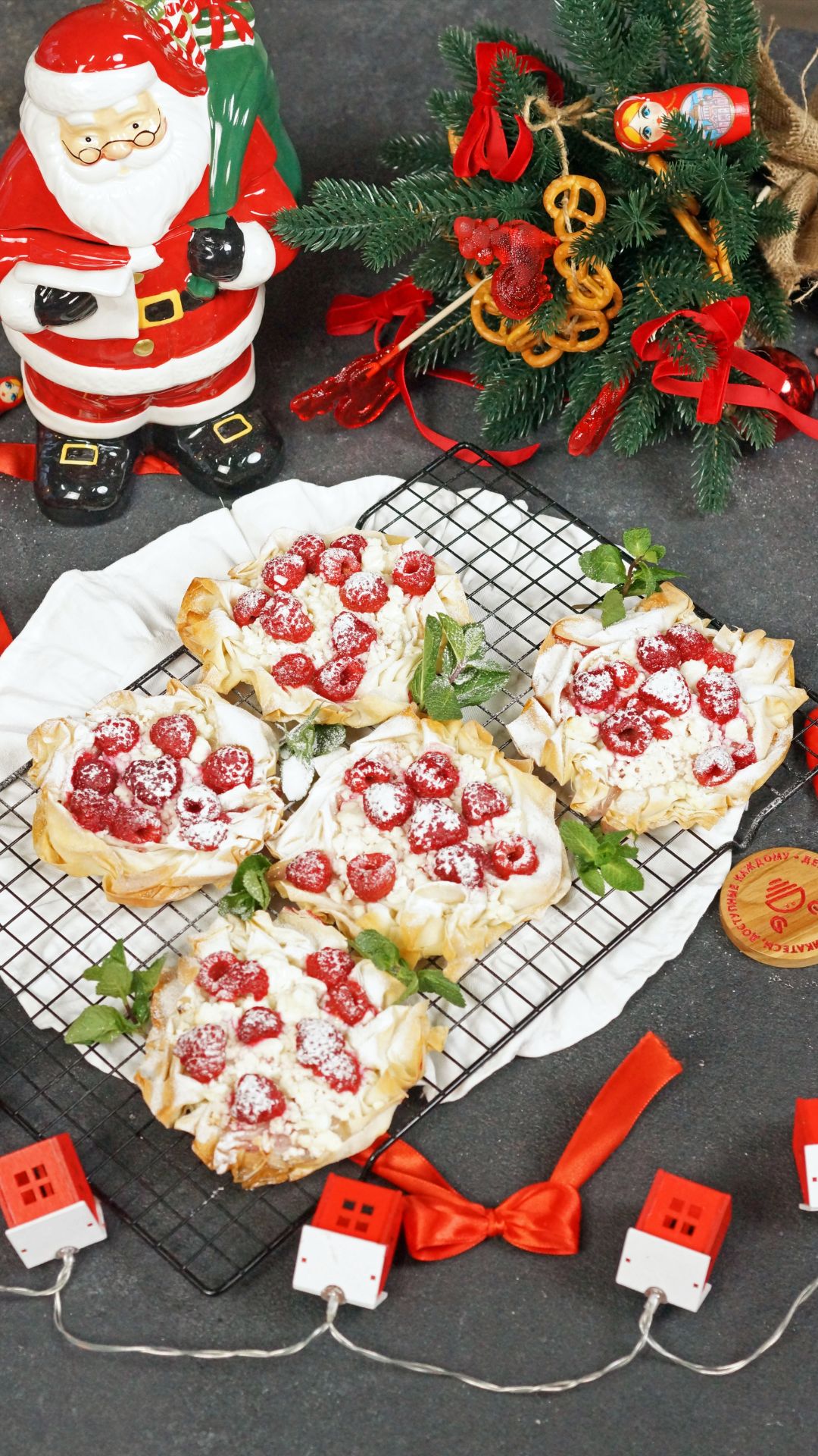 Ленивые слойки с малиной! смотреть онлайн