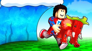 😱СПАСИ БРЕЙНРОТОВ ОТ ЦУНАМИ В РОБЛОКС!