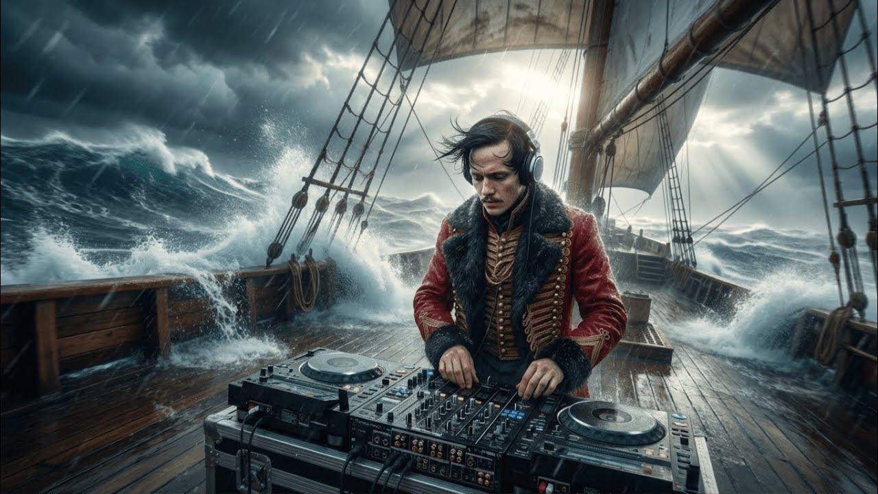 Парус   Dj Версия  Михаил Лермонтов @TheLegendaryPoet