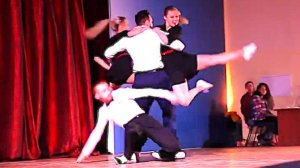 Две блондинки, сильный мужчина и Сондре. Сондре, Таня, Алексей и Светлана Show MXDC 2020. #Танцы