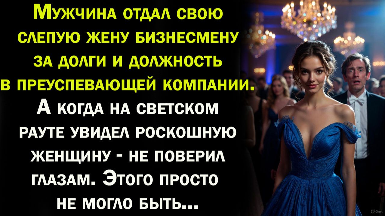 Истории из жизни / Муж отдал слепую жену за долги \ Слушать \ Истории \ Жизненные истории\ онлайн \ смотреть онлайн