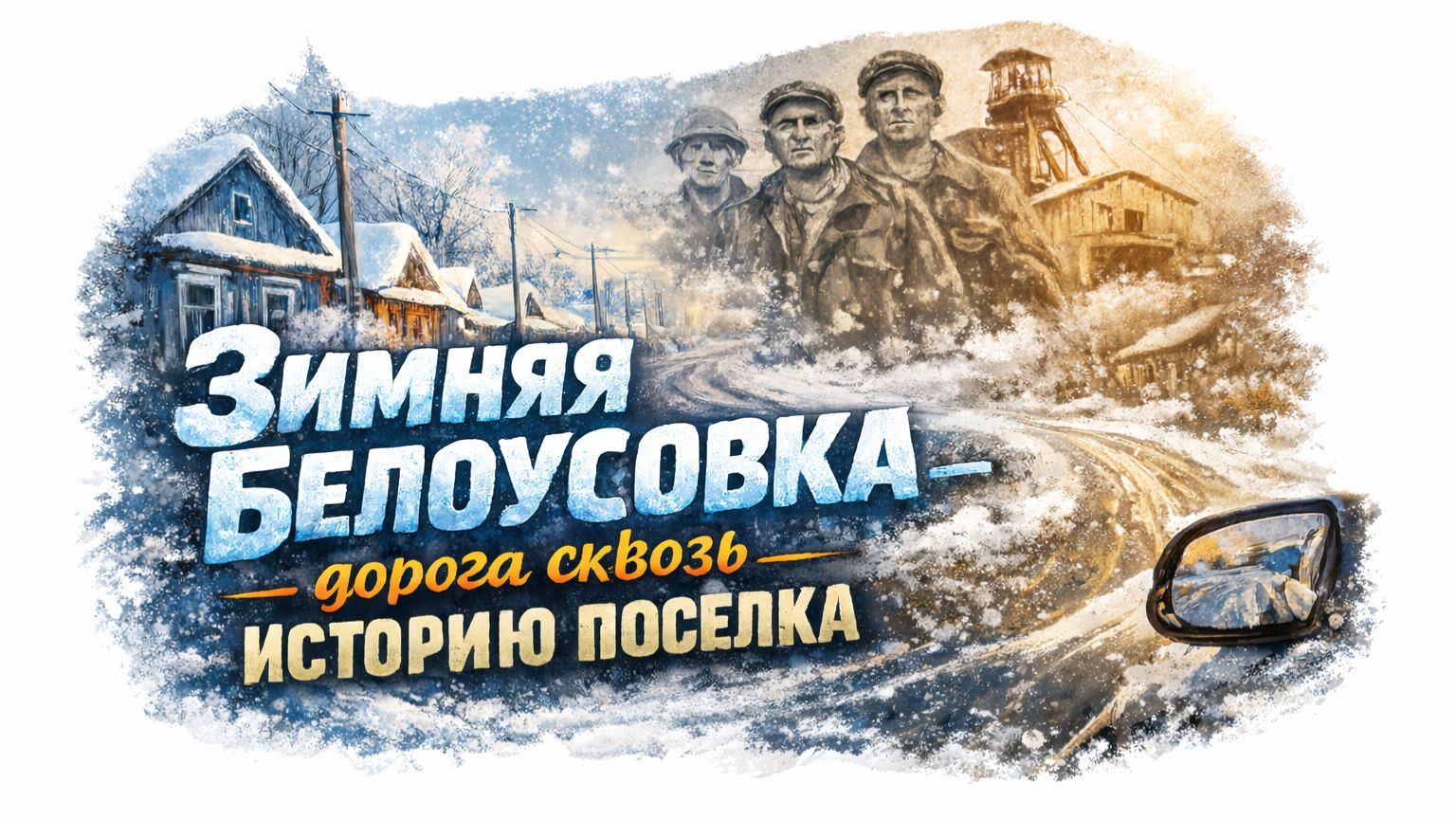 Зимняя Белоусовка — дорога сквозь историю поселка