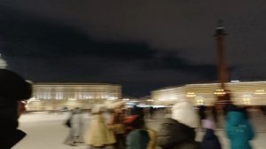 Планеты на Стрелке Васильевского острова и Пандора. Новогодний Питер 2026