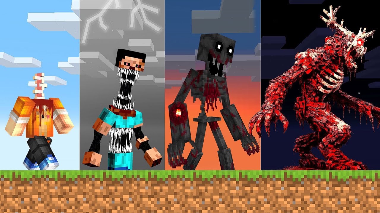 Я Улучшил КОШМАРНЫЕ МОНСТРЫ до 1000 УРОВНЯ в Майнкрафт… смотреть онлайн