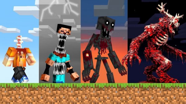 Я Улучшил КОШМАРНЫЕ МОНСТРЫ до 1000 УРОВНЯ в Майнкрафт…