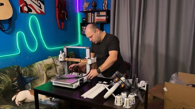 Bambu Lab A1 Combo обзор, распаковка, сборка, первое включение. смотреть онлайн