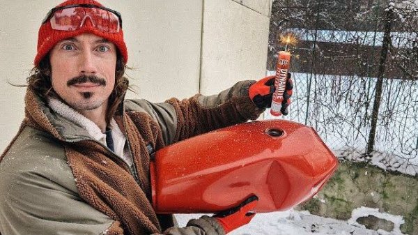 Удаление Вмятин Большой Петардой - Эксперимент