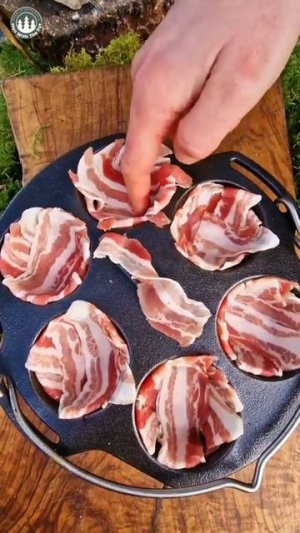 Мясные маффины…