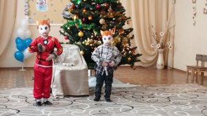 ТАНЕЦ  Лунных котов на Новогоднем утреннике