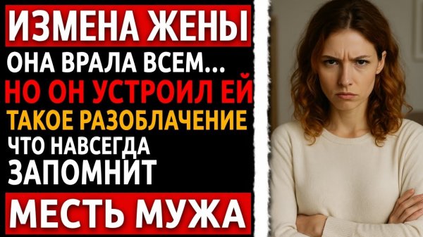 МЕСТЬ МУЖА.... ИЗМЕНА ЖЕНЫ РАСКРЫТА