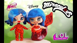 Куклы ЛОЛ Леди Баг В РАЗНЫХ СТИЛЯХ рисую ООАК НА КУКЛЕ ЛОЛ сюрприз  ДЕКОДЕР  СУПЕР КОТ  МАРИНЕТ ЛУКА