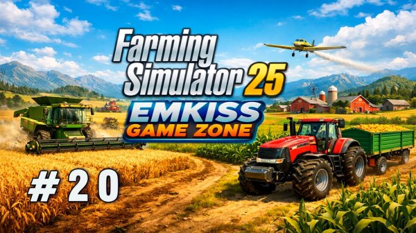 Farming Simulator 25 #20 Катаем вместе с SIVER.