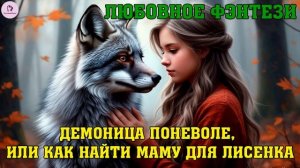 АУДИОКНИГА ЛЮБОВНОЕ ФЭНТЕЗИ | РОМАН: ДЕМОНИЦА ПОНЕВОЛЕ, ИЛИ КАК НАЙТИ МАМУ ДЛЯ ЛИСЕНКА