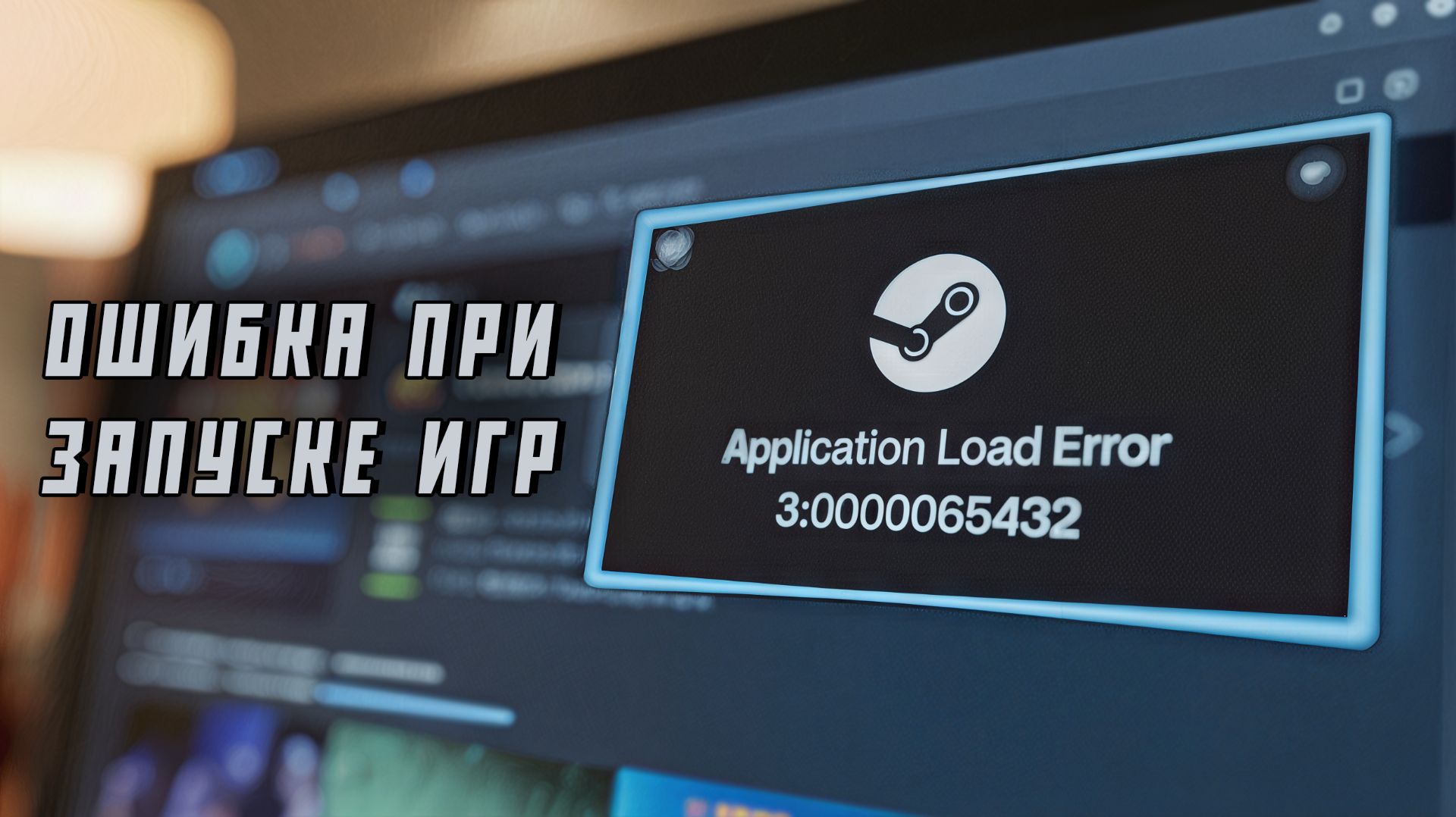 Steam Error - Application load error 3:0000065432 | Ошибка при запуске игр смотреть онлайн