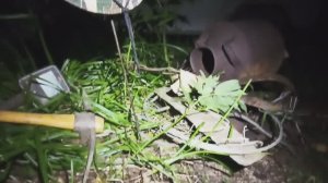 Видео с ночной тайги , интересного места с металлом