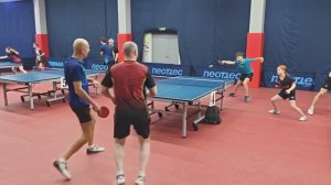 Садовников/Рыжиков - Ильин/Ильина 03.01 Парный турнир по настольному теннису ТТМаршал