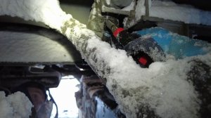 Устранение течи тосола.