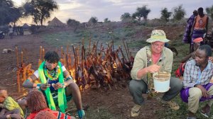 африканские приключения. день 6. часть 6. танцы племени Хамер #африка #эфиопия #танцы #хамер