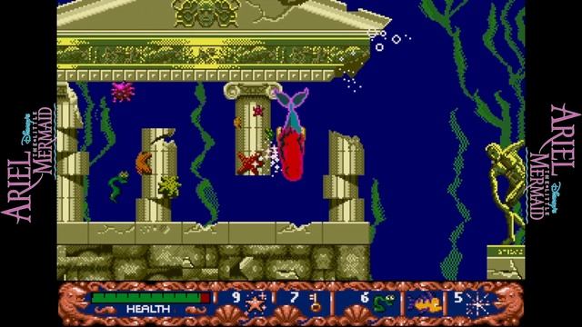 Ariel The Little Mermaid (1992) [Sega Mega Drive]