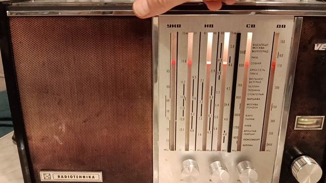 РИГА-104УКВ перестроен +БЛЮТУЗ