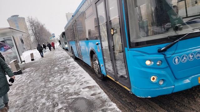 автобус ЛиАЗ 5292 борт 192433, маршрут 354 смотреть онлайн