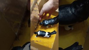 ОБЗОР на СТАРУЮ конюшню для лошадей Collecta где фиг пойми где БЫЛА