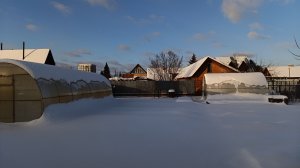 Зимний день в деревне