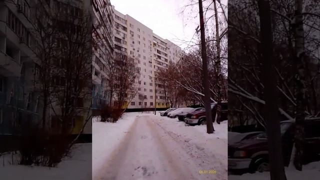 Moscow, Bibirevo district 06.01.2026