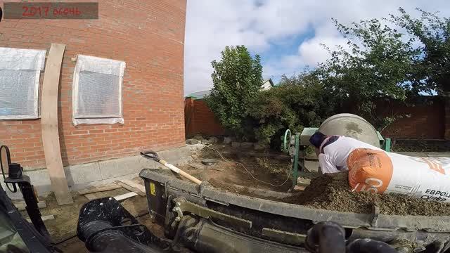 [2017] бетонирование узкой площадки. заливные сваи смотреть онлайн