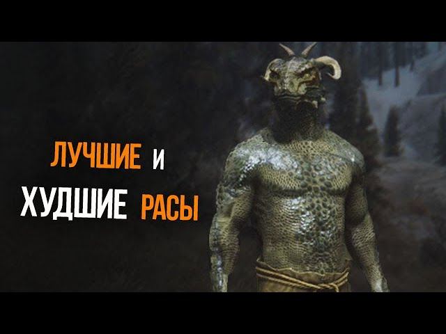 Skyrim ЛУЧШИЕ И ХУДШИЕ РАСЫ в игре, КОГО НЕ СЛЕДУЕТ ВЫБИРАТЬ смотреть онлайн