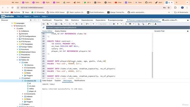 5 -Inserting Data смотреть онлайн